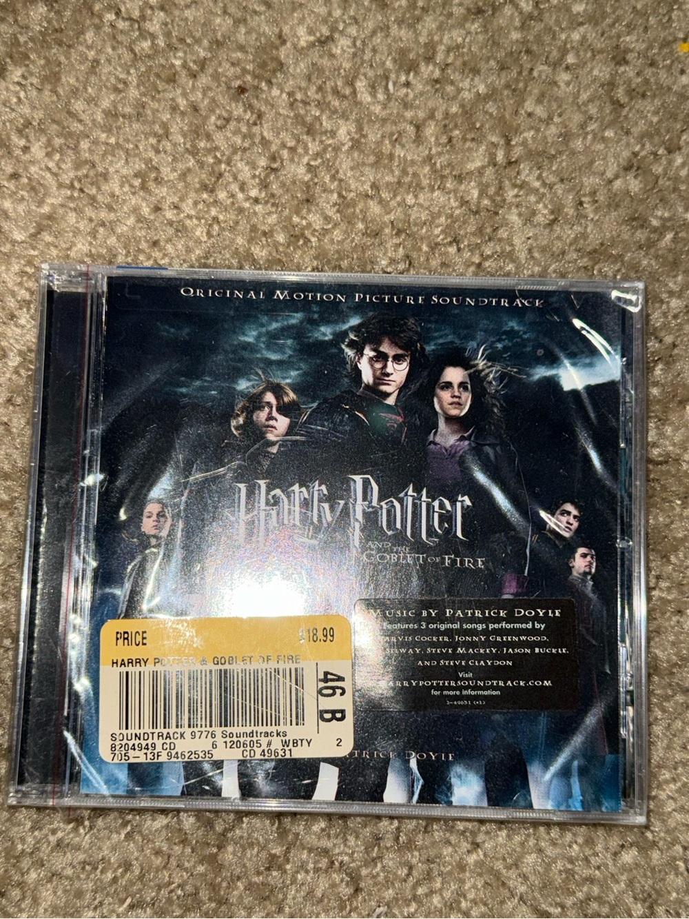 Sealed Harry Potter and the Goblet of Fire Original Motion Picture Soundtrack